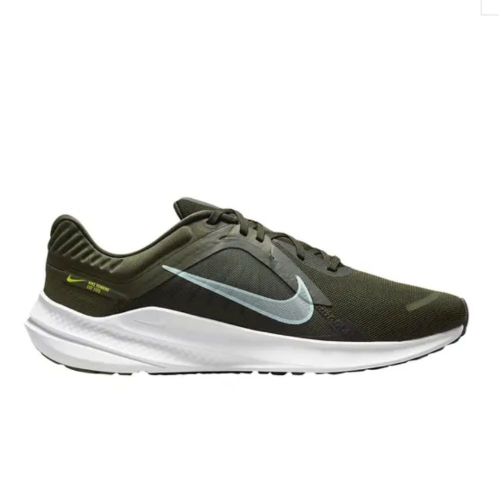 Nike Men's Quest Cargo Khaki Sequoia Running Shoes Athletic Sneakers, Sz 14
